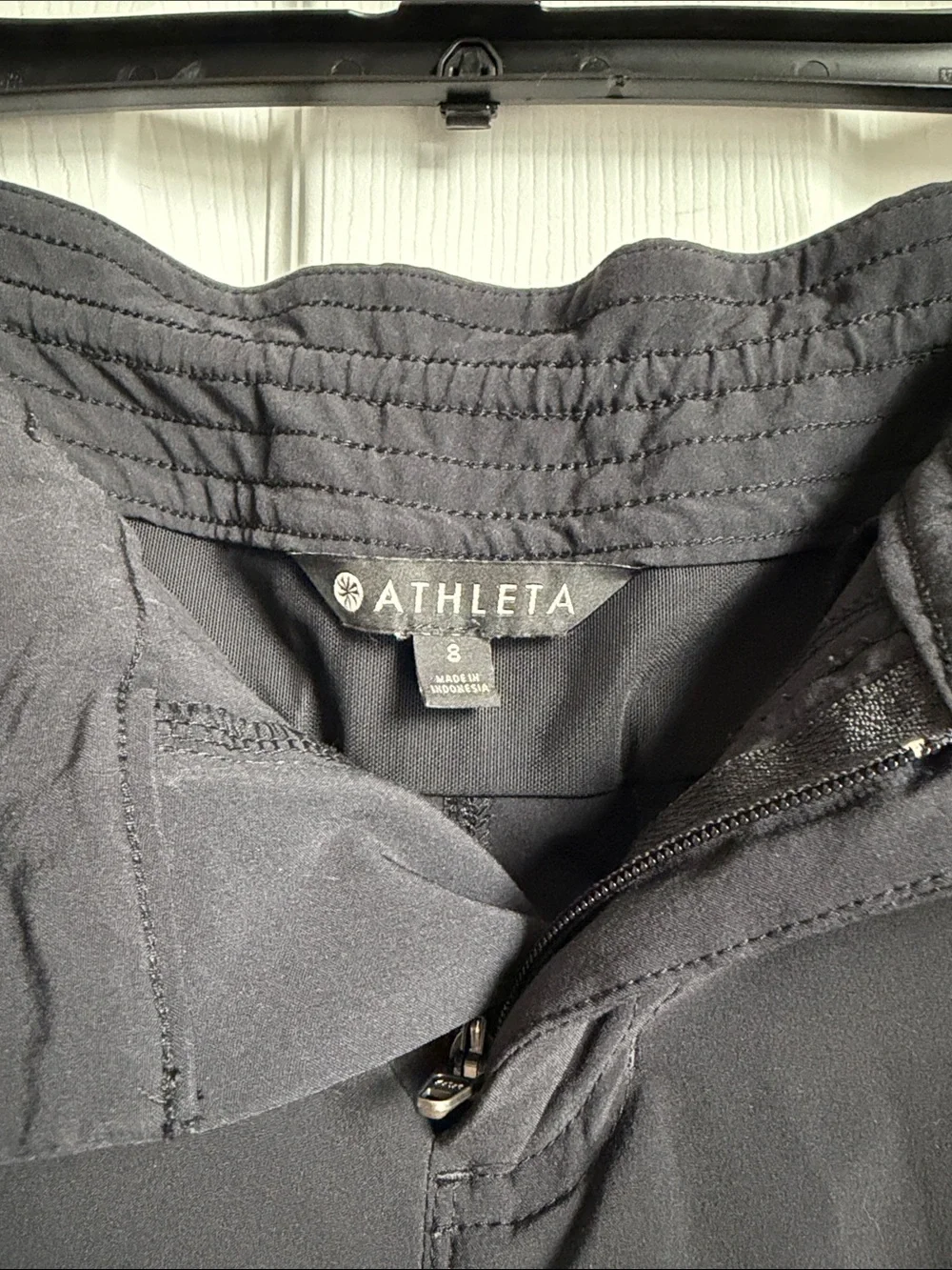 Athleta Black Performance Drawstring Shorts - Picture 2 of 3